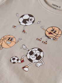 NAME IT T-shirt Vagno Chateau Gray